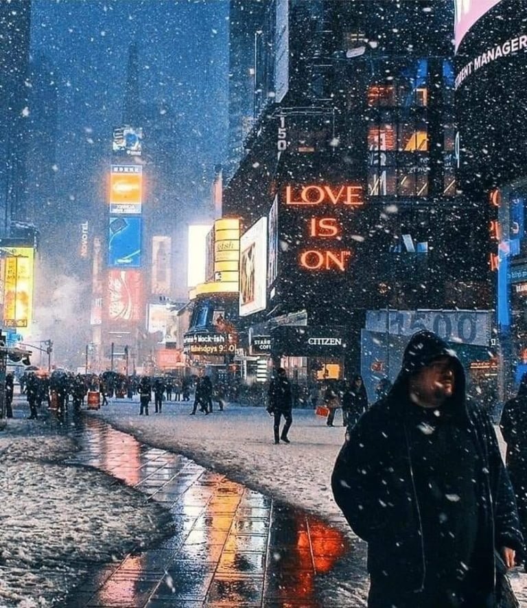love is on city wallpaper for phone