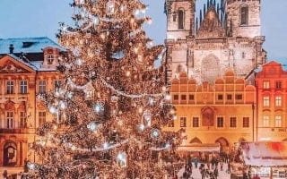 Christmas snow wallpaper