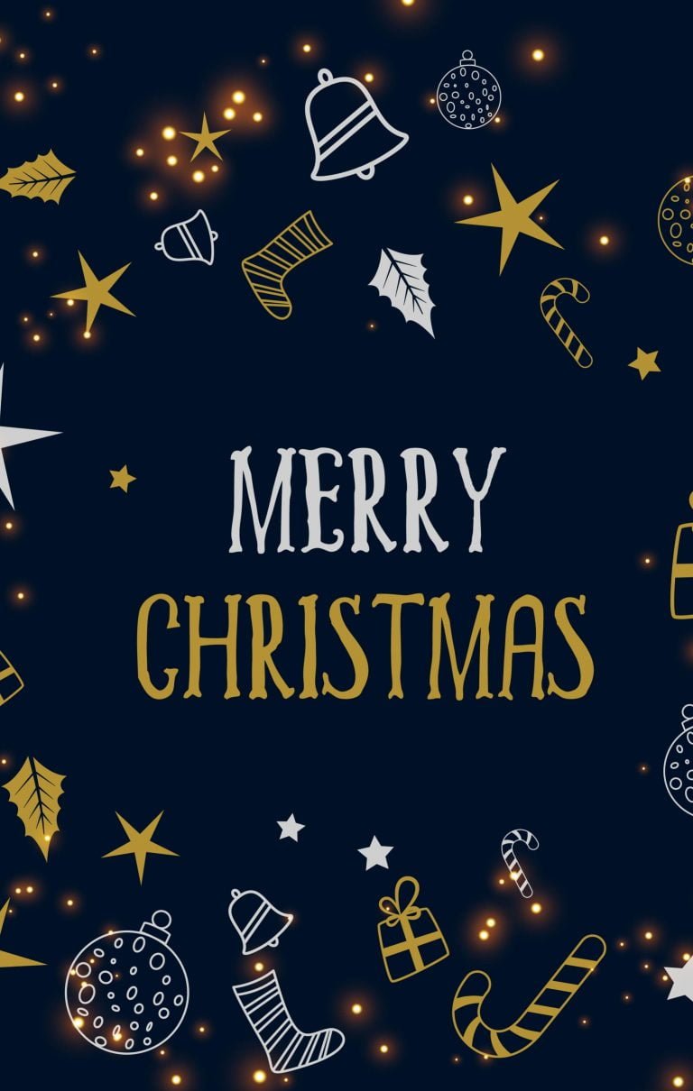 HD wallpaper 2021 Merry Christmas christmas cards scaled