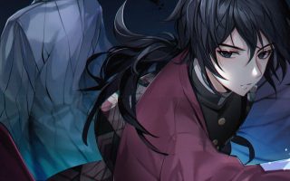 HD wallpaper Anime Demon Slayer Kimetsu no Yaiba Giyuu Tomioka Shinobu Kochou