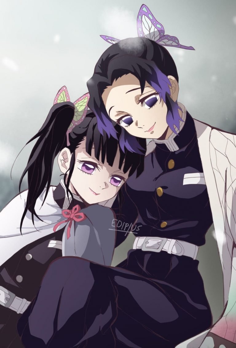 HD wallpaper Anime Demon Slayer Kimetsu no Yaiba Kanao Tsuyuri Shinobu Kochou