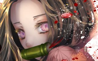 HD wallpaper Anime Demon Slayer Kimetsu no Yaiba Nezuko Kamado o