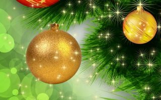 HD wallpaper Christmas Crimson decorations glitter stars snowflakes balls christmas cards 1