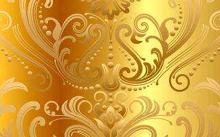 HD wallpaper gold floral wallpaper background pattern vector golden ornament christmas cards