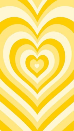yellow heart wallpapers