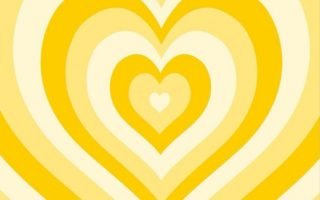 yellow heart wallpapers
