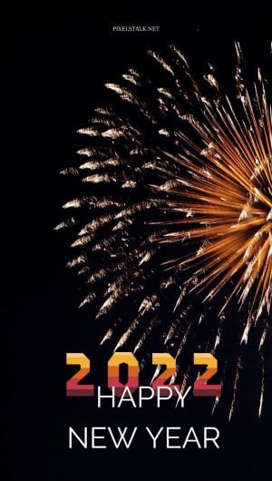 New year 2022 happy new year phone wallpaper