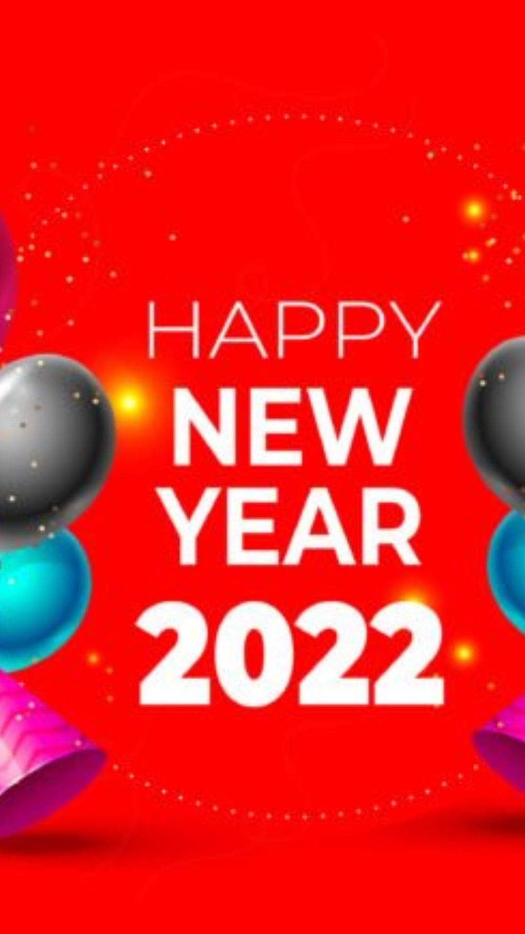 happy new year 2022 wallpaper for iPhone Wallpaper 1