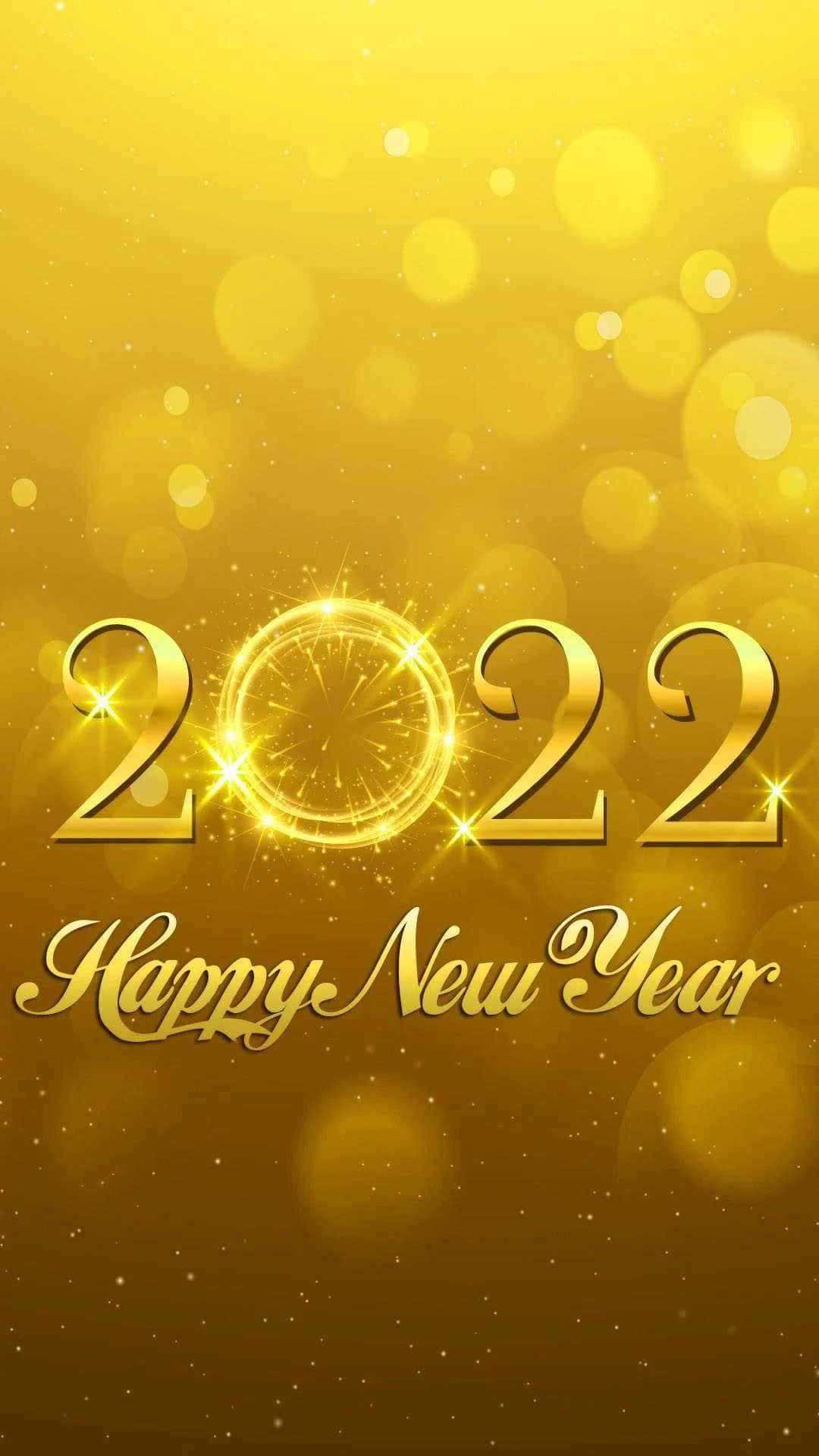happy new year 2022 wallpaper for iphone from FreePik.com