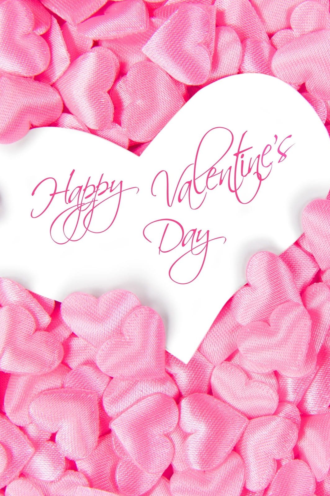 HD wallpaper Happy Valentines Day cards pink love hearts