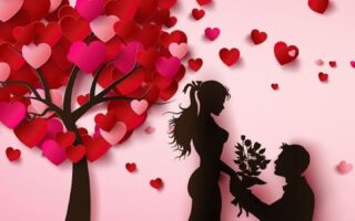HD wallpaper Have You Happy Valentines Day cards Love Day Loving Couple Under A Loving Tree