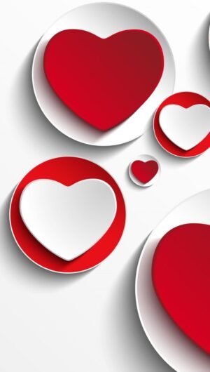 HD wallpaper Hearts Romantic design Valentines Day cards Love background