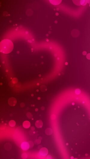 HD wallpaper Valentines Day cards red heart pink hearts illustration 2