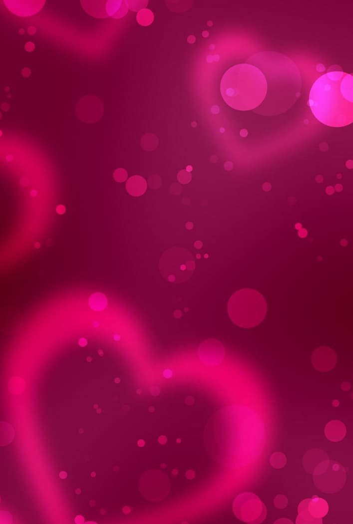 HD wallpaper Valentines Day cards red heart pink hearts illustration