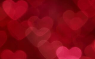 HD wallpaper bokeh day flower heart shaped red romantic rose Valentines Day cards3 scaled