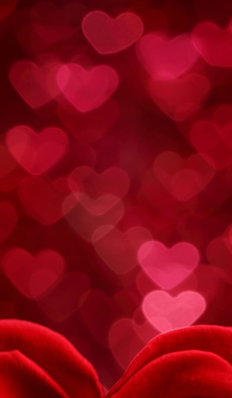 HD wallpaper bokeh day flower heart shaped red romantic rose Valentines Day cards3 scaled