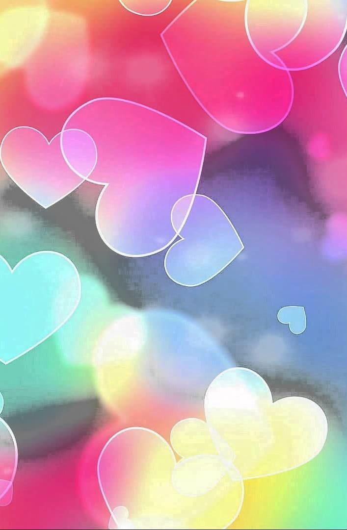 HD wallpaper heart love colorful romantic valentine day