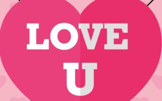 HD wallpaper pink background with text overlay love heart valentines day scaled