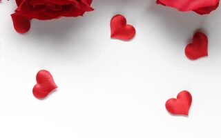 HD wallpaper red roses hearts love flowers romantic Valentines Day gift 2 scaled