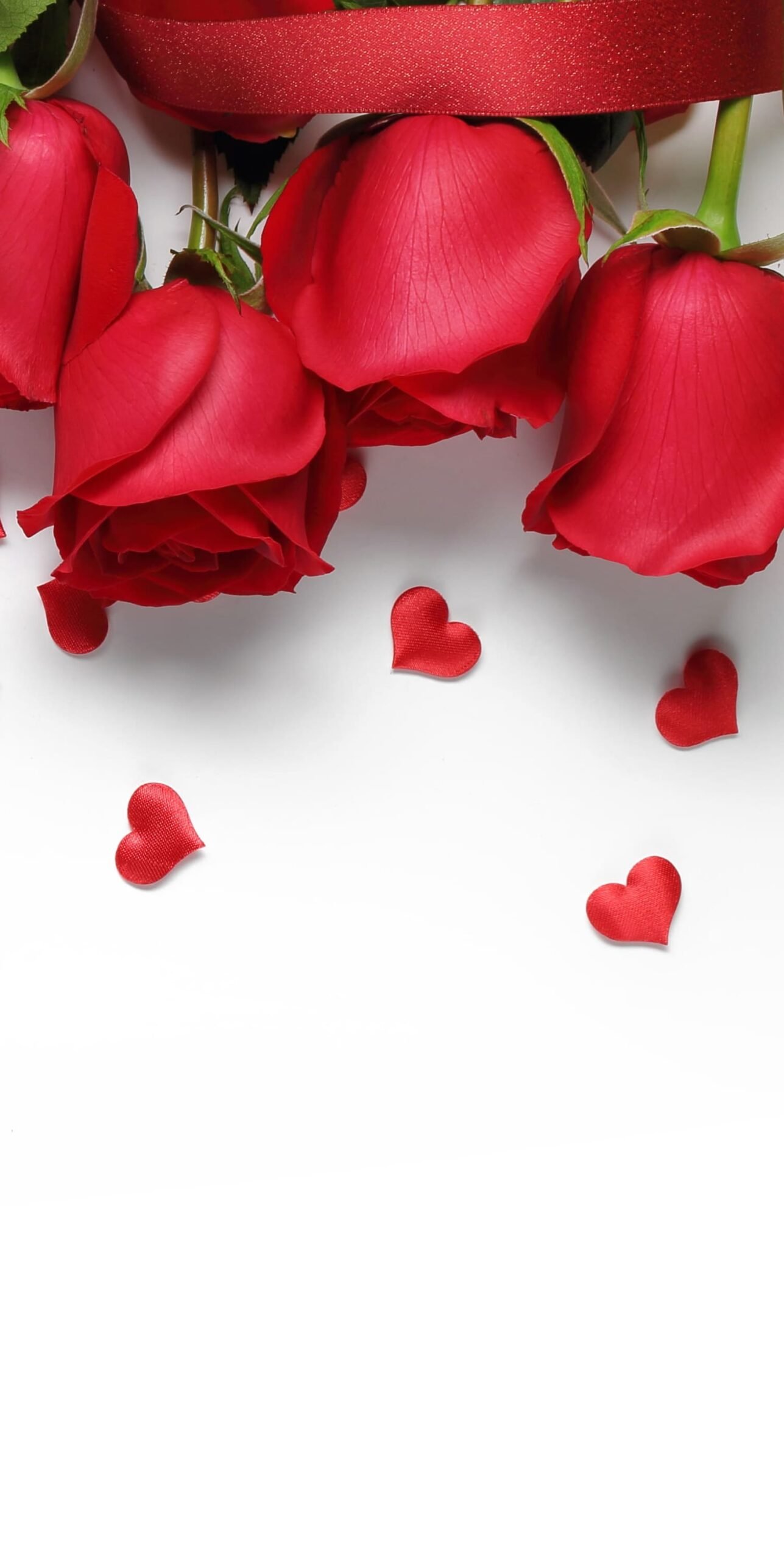 HD wallpaper red roses hearts love flowers romantic Valentines Day gift 2 scaled