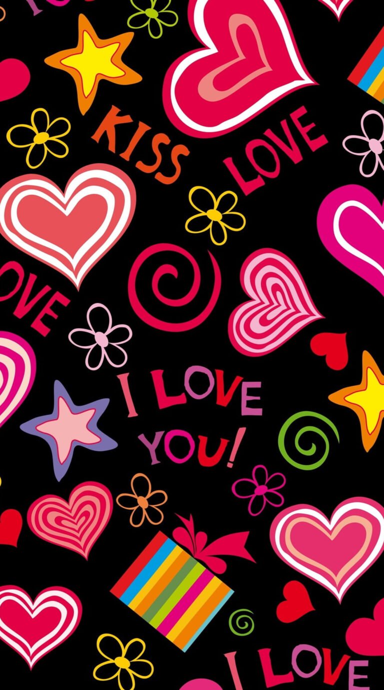HD wallpaper valentines cards Love hearts vector romantic Valentine day kiss love