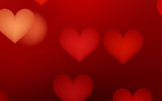 HD wallpaper valentines cards Valentines Day 2020 Romantic Love Heart heart shape red backgrounds