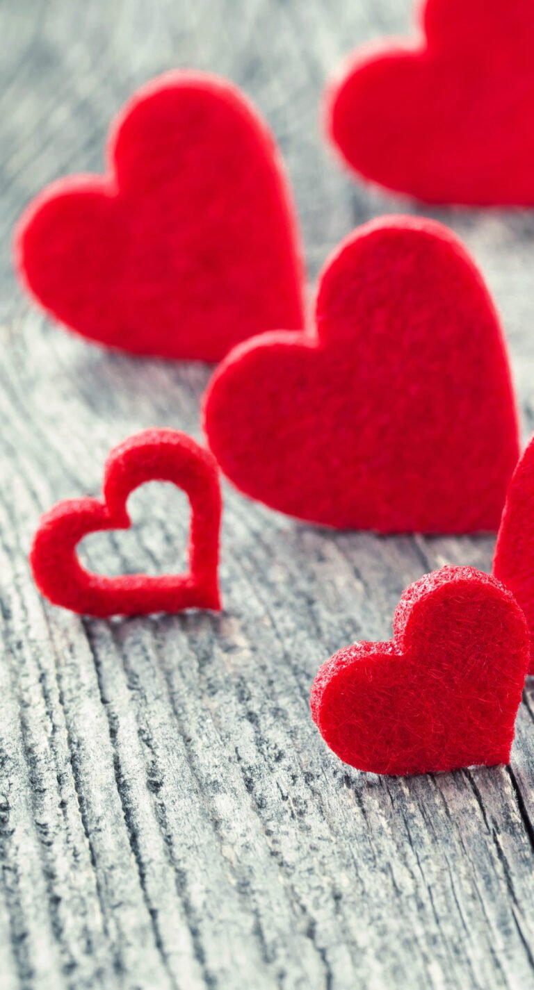 HD wallpaper valentines cards love heart hearts red wood romantic valentines day scaled