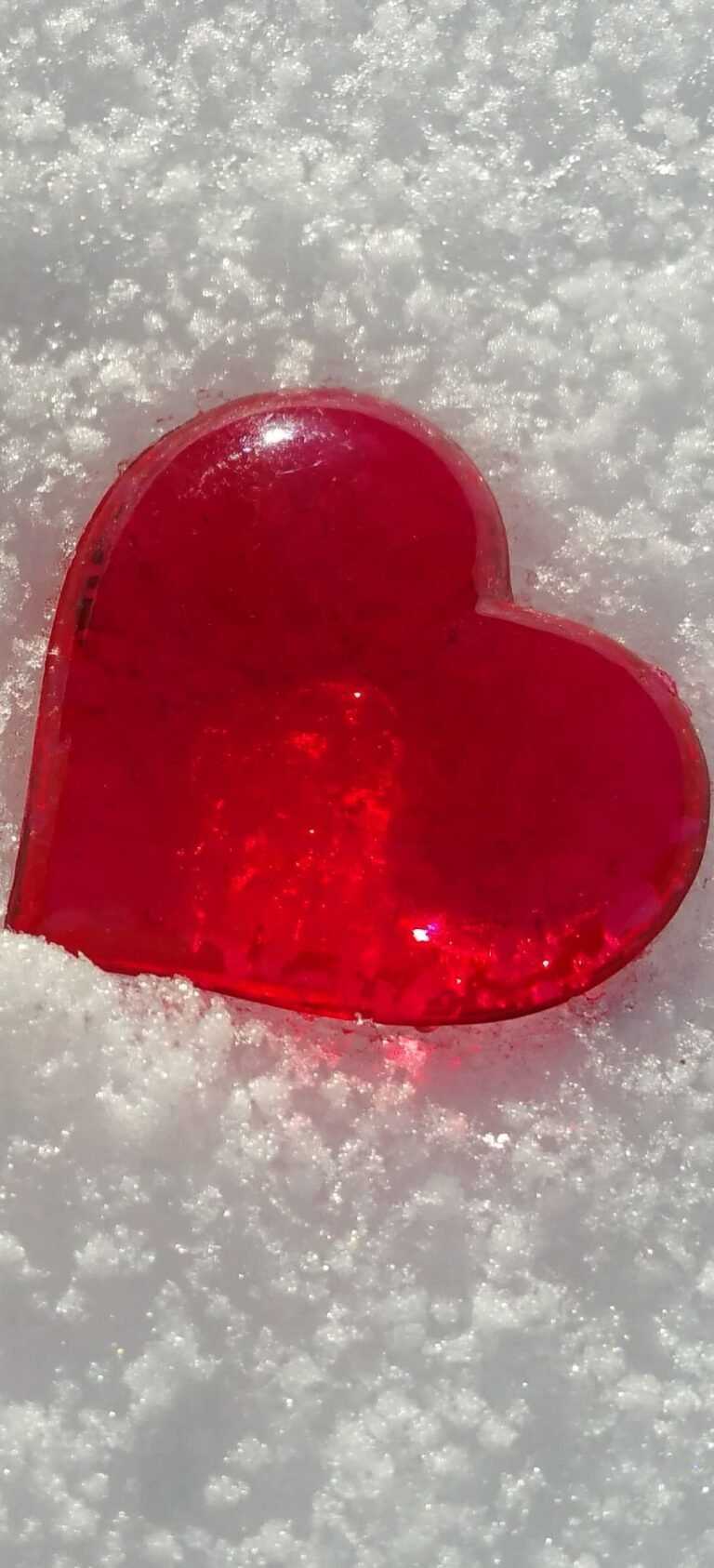 HD wallpaper valentines cards two heart shaped accessories  valentine s day  snow  love  background 1