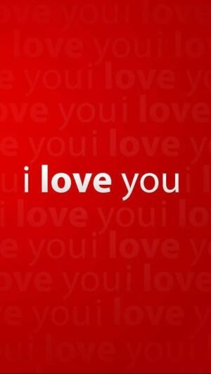 HD wallpaper valentines day images I Love You HD red