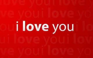 HD wallpaper valentines day images I Love You HD red
