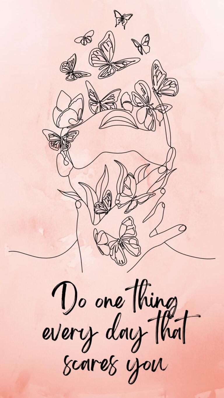 Do one thing every day that scares youiphone 13 pro wallpaper