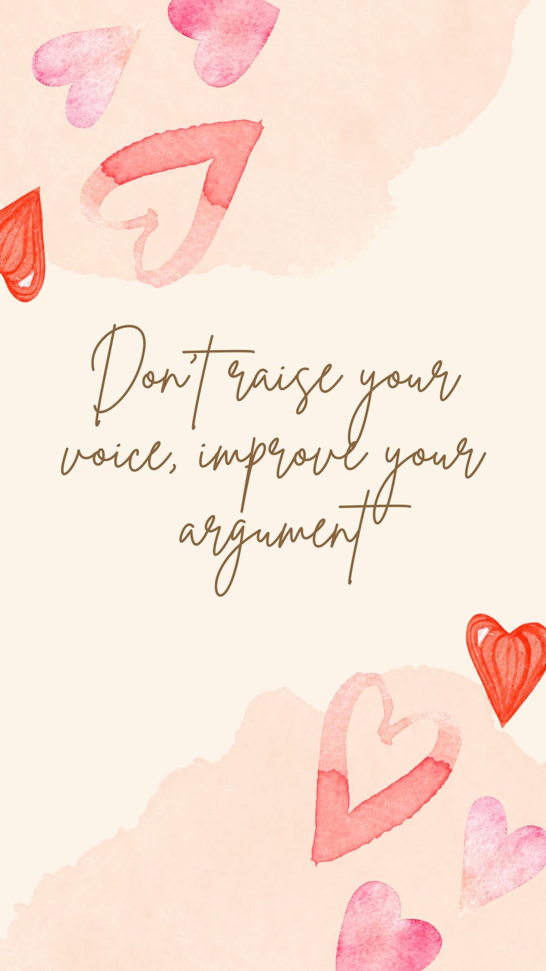 Dont raise your voice improve your argumentiphone 13 pro wallpaper