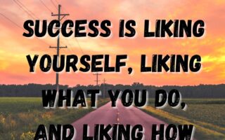 Success is liking yourself liking what you do and liking how you do itiphone 13 pro max wallpaper
