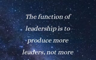 The function of leadership is to produce more leaders not more followers.iphone 13 wallpaper