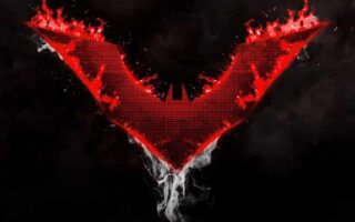 4K Batman Beyond Logo Dark iPhone Wallpaper
