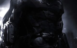 4K Black Batman Robert Pattinson iPhone Wallpaper