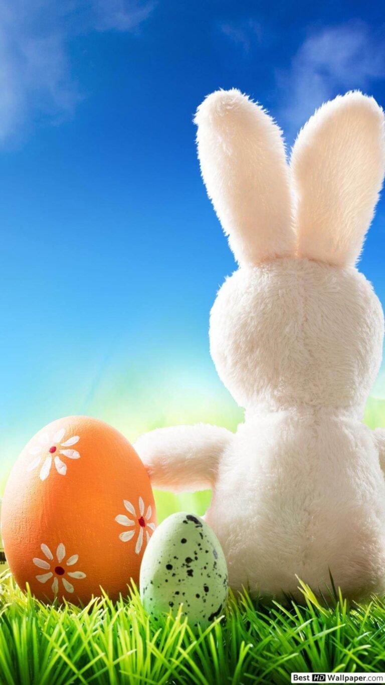 4K Cute Easter iPhone Wallpaper Easter background