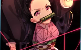 4K Demon Slayer Nezuko Wallpaper Kimetsu no yaiba Anime iPhone Wallpapers 1 1