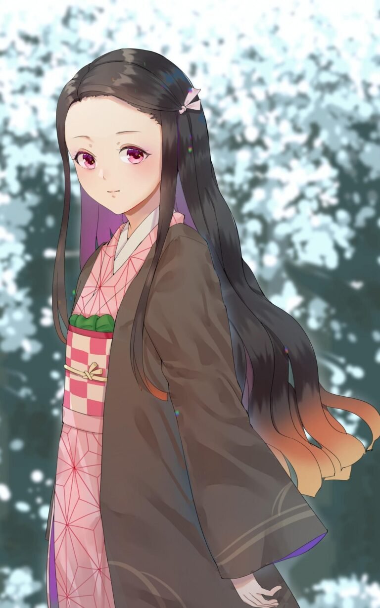 4K Demon slayer nezuko wallpaper kimetsu no yaiba Anime iPhone Wallpapers 1