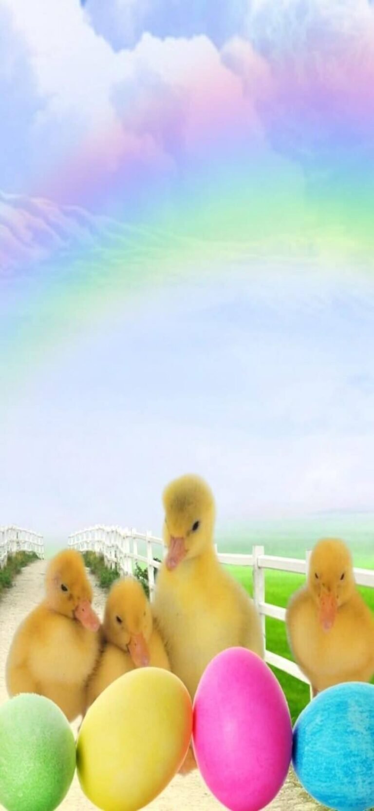 4K Easter Wallpaper iPhone 13 pro Easter background