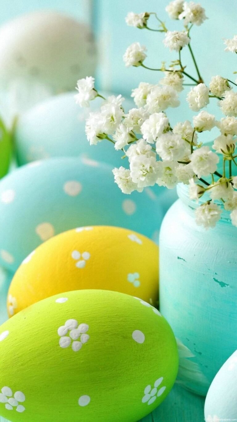 4K Easter iPhone Wallpaper Easter background