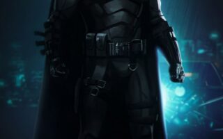 4K Night Batman Robert Pattinson iPhone Wallpaper