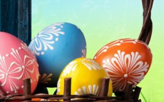 4K eggs Easter Wallpaper iPhone 13 pro max