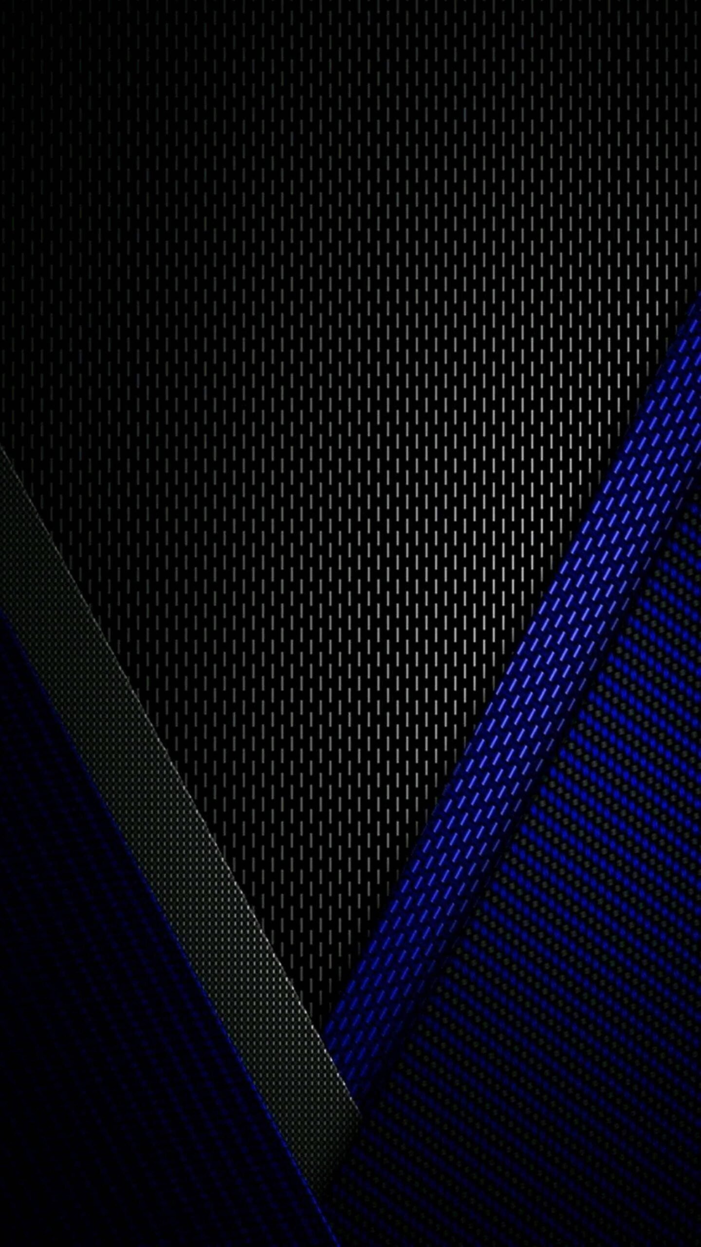 4K iPhone 13 Wallpaper Black Blue Abstract Shape scaled