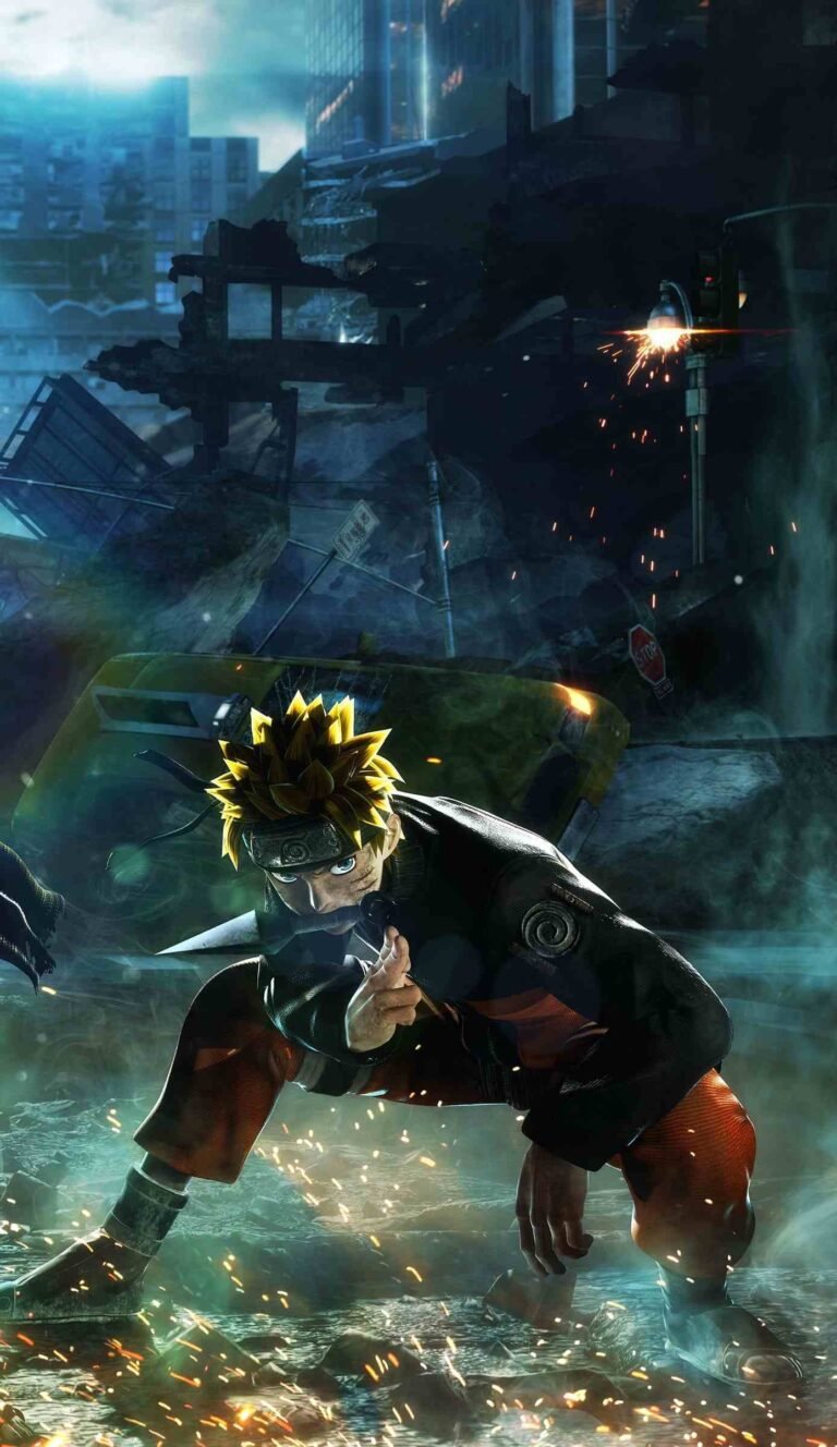 4K wallpaper Jump Force Naruto 4K 8K smoke physical structure iphone 13 ...