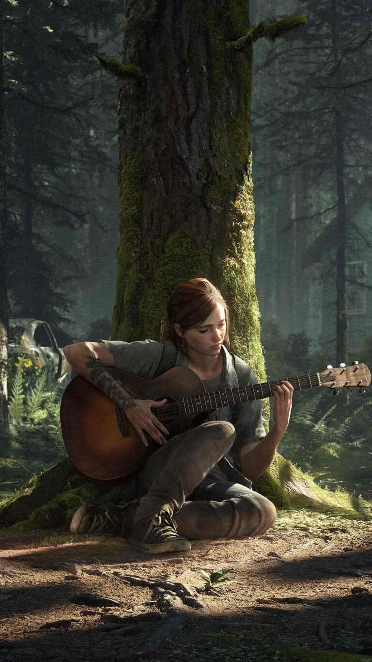 4K wallpaper Naughty Dog the last of us part II PlayStation Ellie Ashley Johnson iphone 13 pro max wallpaper 4k
