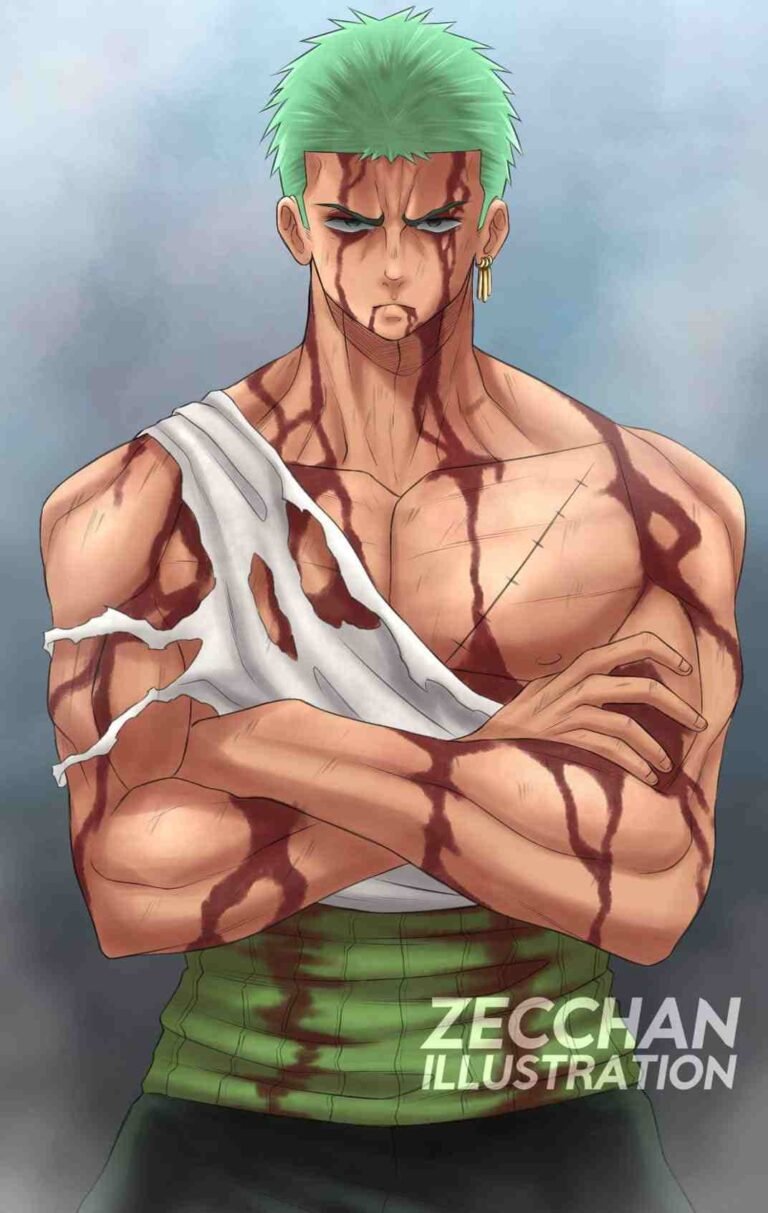 4K wallpaper One Piece Roronoa Zoro king sword iphone 13 wallpaper