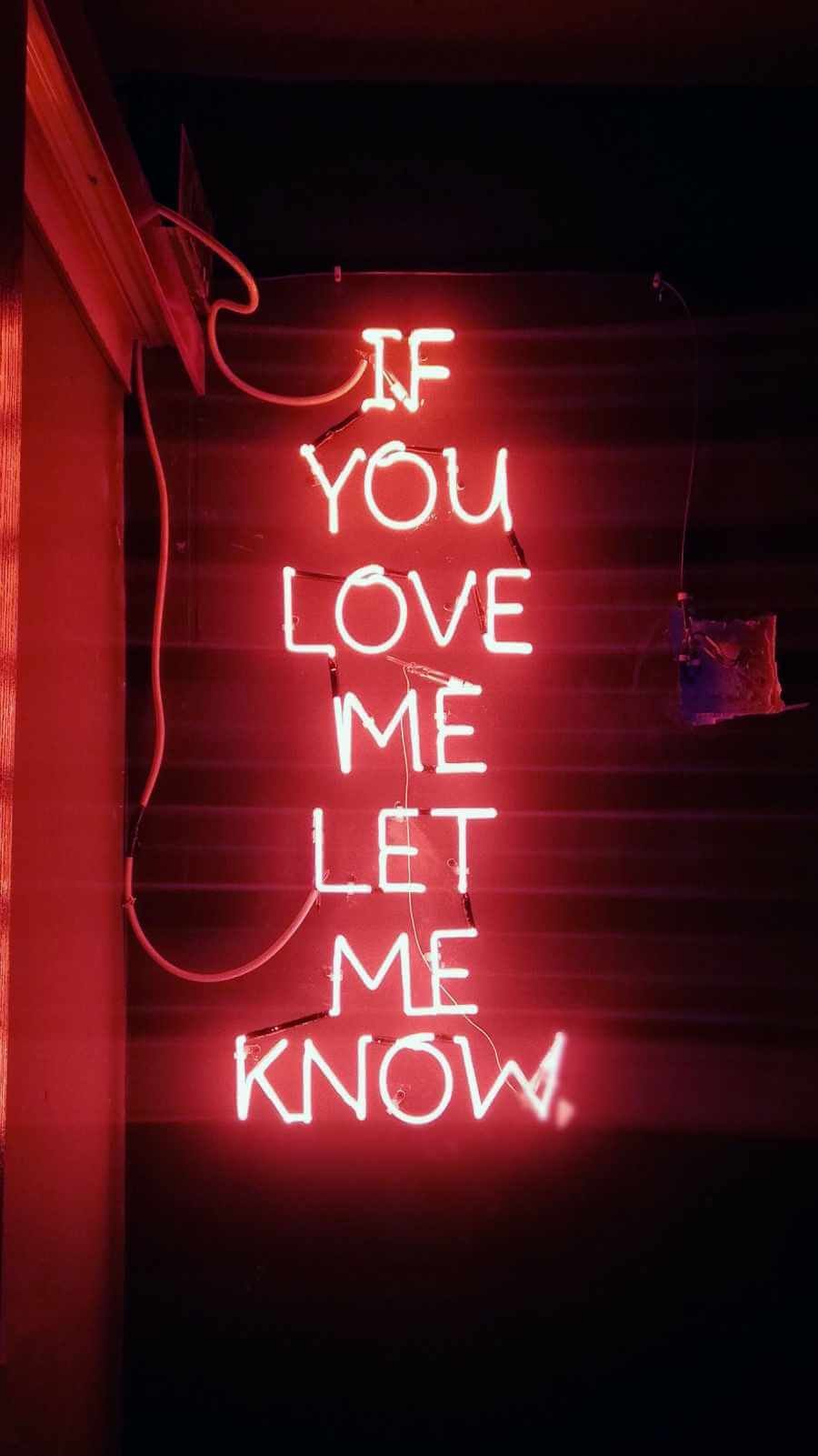 Best HD Quote If you Love Me Let Me Know iPhone Wallpaper