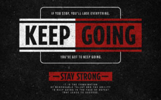 Best HD Quote Keep Going iPhone Wallpaper