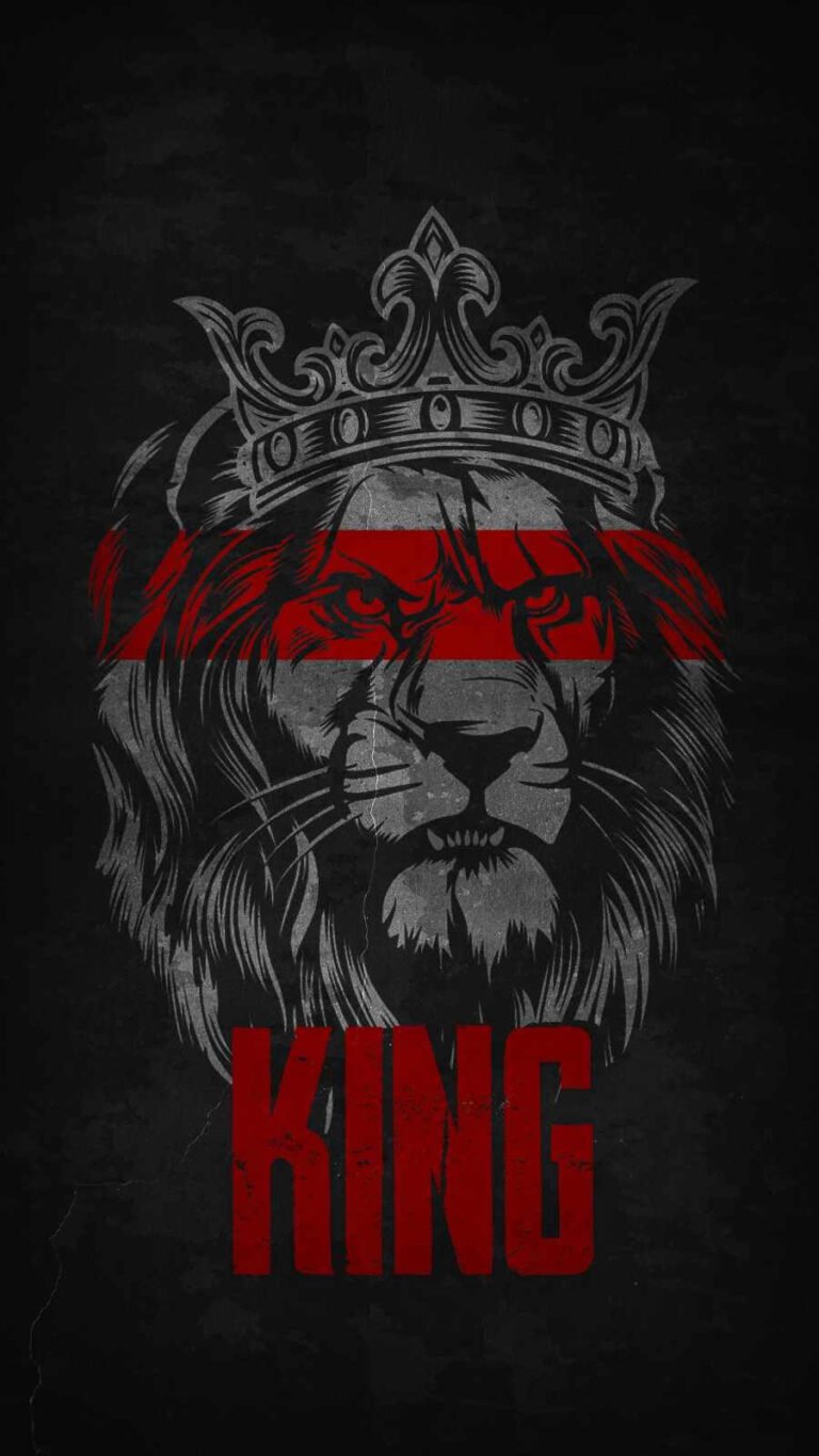 Best HD Quote King of Jungle iPhone Wallpaper